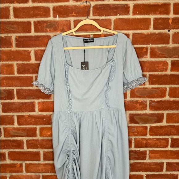 NWT Scarlet Darkness blue corset dress - Picture 4 of 6